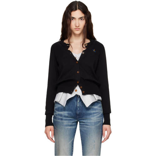 Vivienne Westwood 西太后 女士 FW26 开衫 黑色 Bea Cropped
