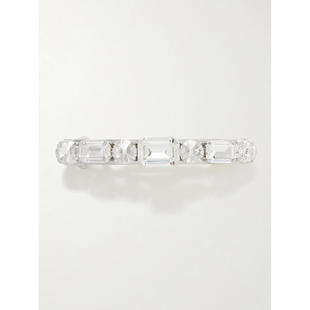 Jennifer Behr 珍妮弗·贝尔 女士 发夹 Justine 镀银水晶发卡