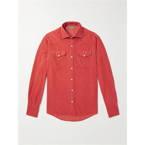 SID MASHBURN 男士 SS26 衬衫 Western 工装棉质灯芯绒