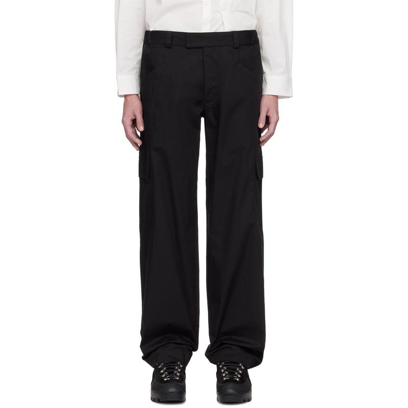 Gr10K 男士 长裤 黑色工装裤