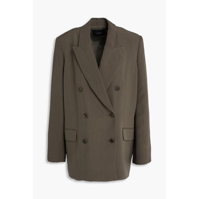 Joseph 约瑟夫 女士 西装外套 Chapone 双排扣真丝混纺绉纱夹克