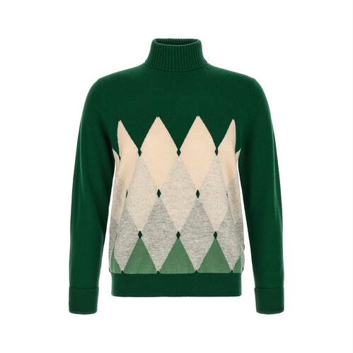 Ballantyne 巴兰缇妮 男士 服装 'Classic Diamond' intarsia...