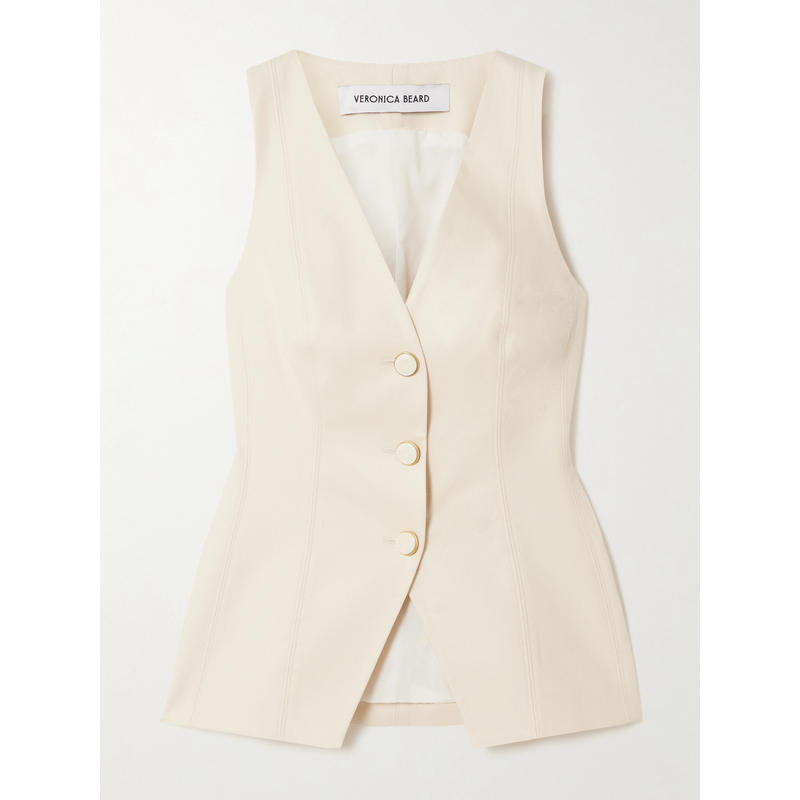 Veronica Beard 女士 秋冬新品 马甲 Avalina 莱赛尔纤维混纺背心