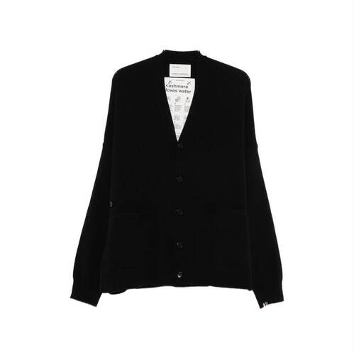 Extreme Cashmere 女士 FW26 开衫 超级羊绒黑色毛线衫