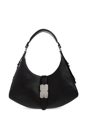 Ganni 甘尼 女士 SS26 单肩包 Ganni 蝴蝶扣小号 Kat 包