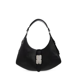 SS26 女士 单肩包 蝴蝶扣小号 包 Ganni Kat 甘尼