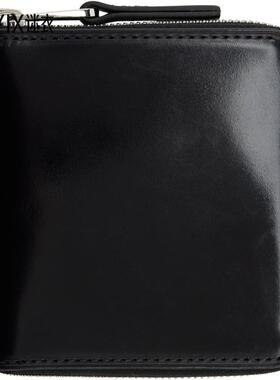 Lemaire 男款黑色 Patina Zip 钱包 迷衣时尚