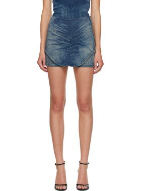 Diesel 女士 短裤 蓝色 De-Kayla-S 牛仔裙裤