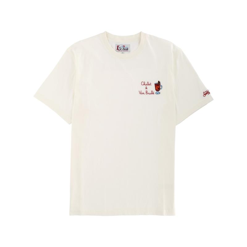 MC2 Saint Barth 男士 FW25 T恤 印花T恤