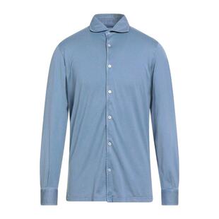 纯色 衬衫 Fedeli 男士