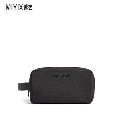【春夏新品】DSquared2D2次方 男士 logo贴花洗漱包