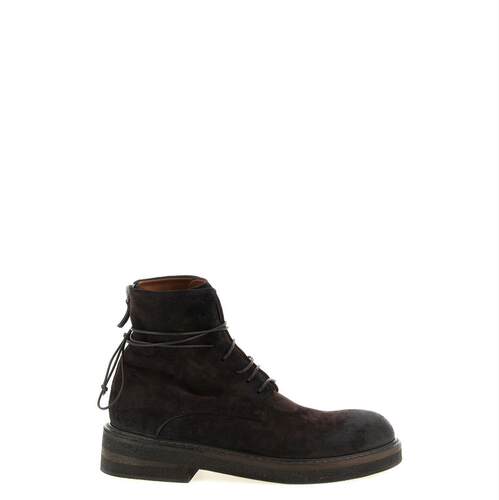 Marsèll 马赛尔 男士 FW26 靴子 绒面革短靴