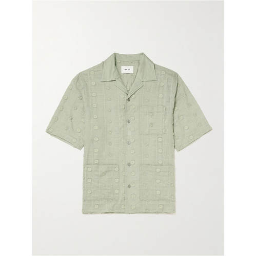 NN.07 男士 FW25 衬衫 Ben 5026 Camp-Collar 刺绣莱赛尔纤维