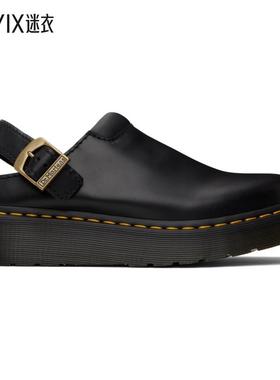 Dr. Martens马丁 男士黑色 Laketen Atlas Leather Slingback Pla