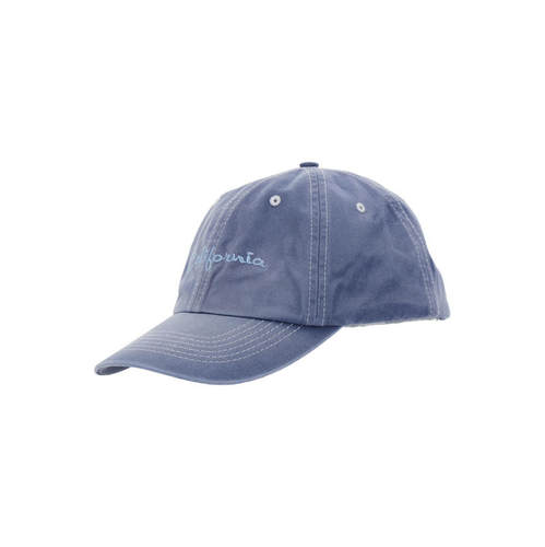 ERL 男士 棒球帽 'California' Front Lettering 蓝色棉(Men)
