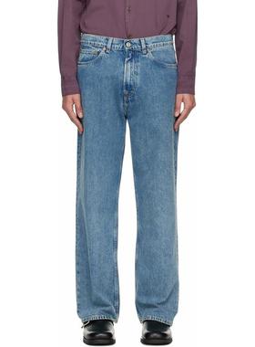 Our Legacy 男士 牛仔长裤 蓝色 Third Cut 牛仔裤