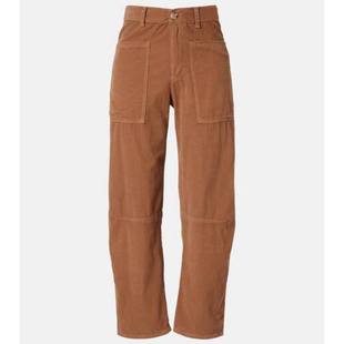 Spencer 女士 长裤 Velvet 棉质直筒长裤 Graham Sue