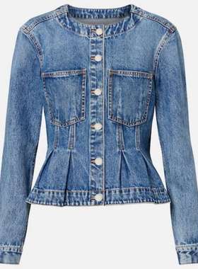 Veronica Beard 女士 夹克 Zahara 牛仔布夹克