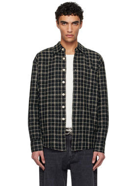 Our Legacy 男士 衬衫 黑色  灰白色 Above 衬衫