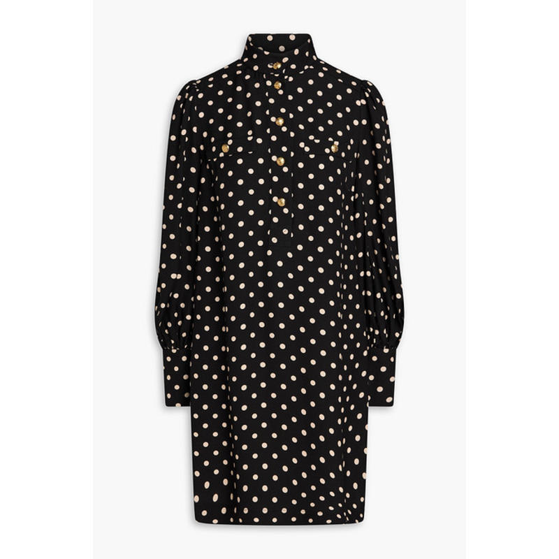 Zimmermann 女士 短款连衣裙 波尔卡圆点绉纱迷你连衣裙