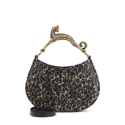 Lanvin 浪凡 女士 SS26 单肩包 Lanvin 豹纹印花单肩猫包