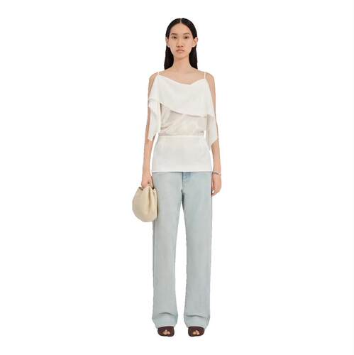 MM6 Maison Margiela 马吉拉MM6 女士 背心 Folded jacquard top