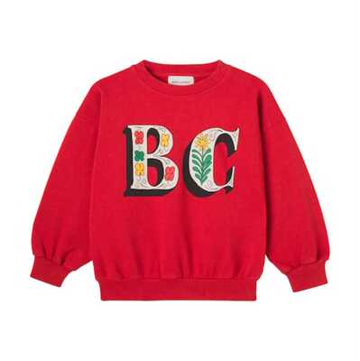 Bobo Choses 中性（儿童） 卫衣 Spring Letters 棉质抓绒童装