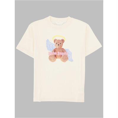 Palm Angels 棕榈天使 女童 T恤 reg s/s 领徽标磨毛女生童装