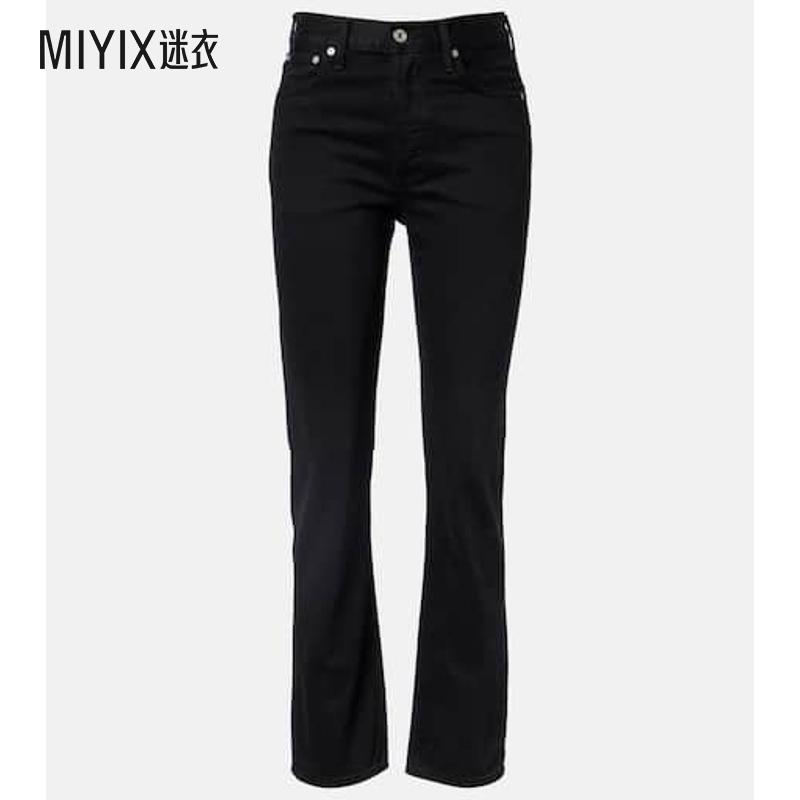 Citizens of Humanity 女款Blaine 高腰直筒牛仔裤 迷衣时尚