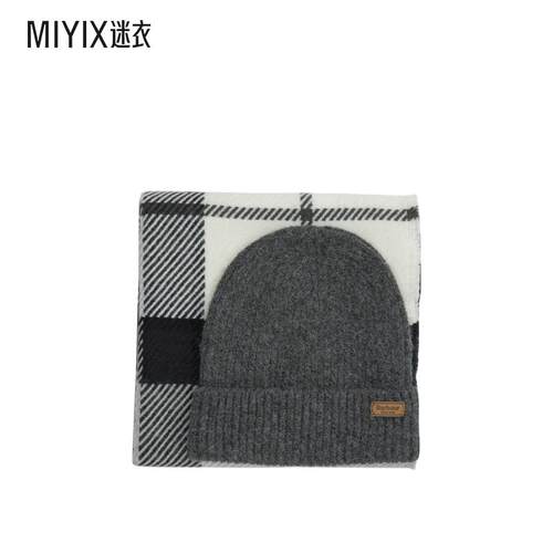 [秋冬新品]Barbour巴伯尔 女款'Pendle' beanie and 'Blair' set.