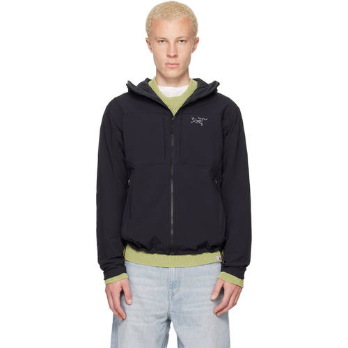 Arc'Teryx 始祖鸟 男士 CO 夹克 Arc'teryx 黑色 Gamma MX 连帽