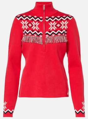 THE UPSIDE 女士 运动上衣 Keystone Blanche ski 棉混纺上衣