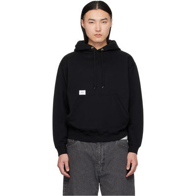 WTAPS 男士 卫衣 黑色 SIGN-YD 连帽衫