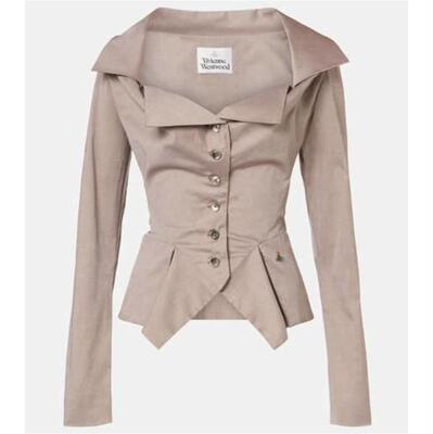 Vivienne Westwood 西太后 女士 上衣 Monday 收腰棉府绸衬衫