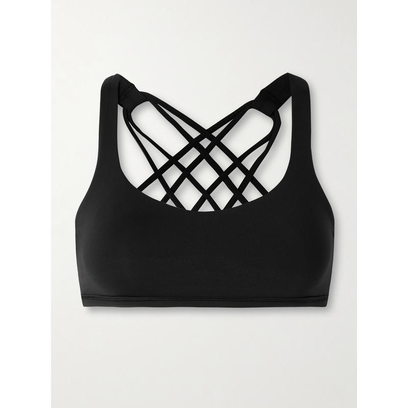 lululemon 女士 CO 文胸 Free To Be Wild 弹性针织运动文胸