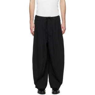 Needles 男士 长裤 黑色 H.D. Military