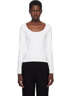 FLORE FLORE 女士 T恤 白色 Fem 长袖 T 恤