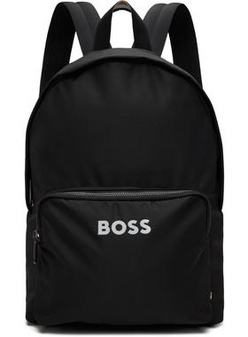 Boss 男士 双肩包 黑色 Contrast Logo Signature 双肩包