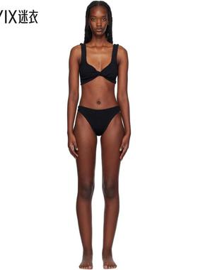 Hunza G 女士黑色 Juno 比基尼 迷衣时尚