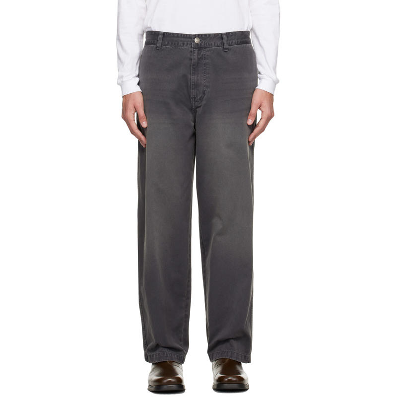 Solid Homme 男士 长裤 灰色 Painted Chino 长裤