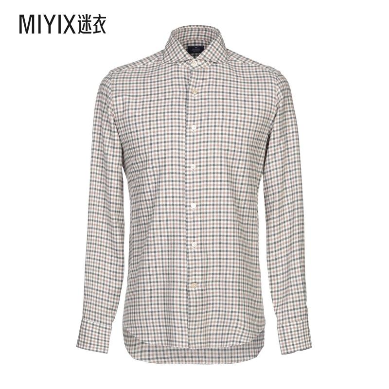 Alessandro Gherardi男士 格纹衬衫 迷衣时尚