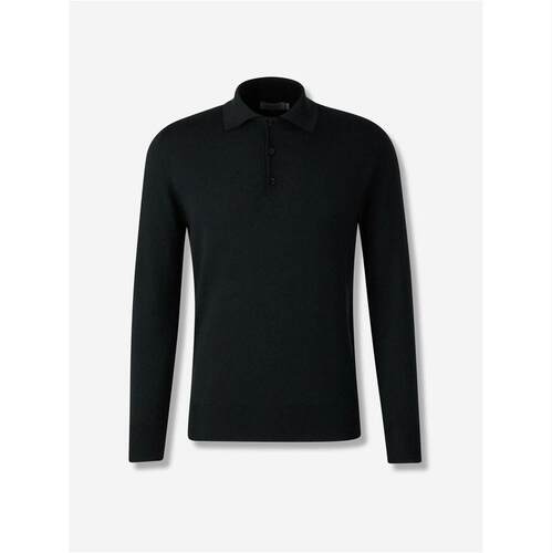 Canali 康钠丽 男士 FW26 POLO衫 Canali 美利奴羊毛 Polo 衫