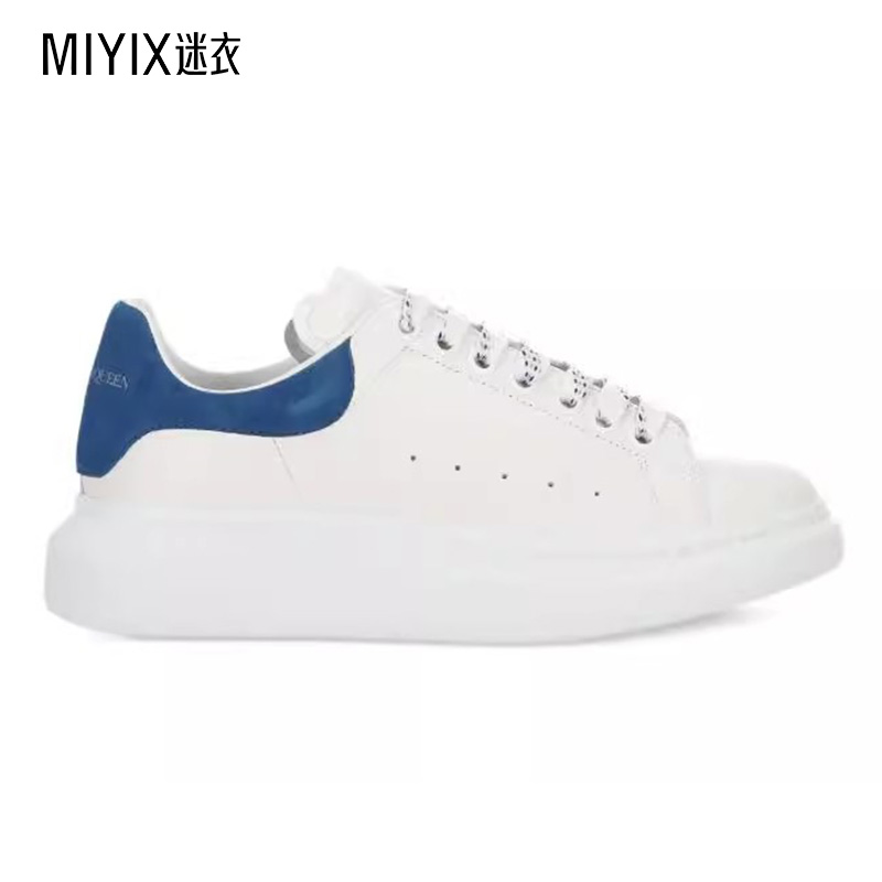 McQ Alexander McQueen 麦昆 男士小白鞋经典牛皮厚底运动休闲鞋