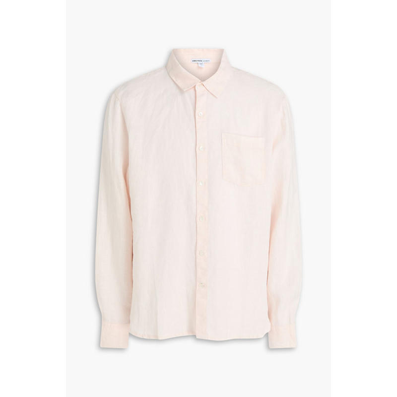 James Perse 男士 衬衫 亚麻衬衫