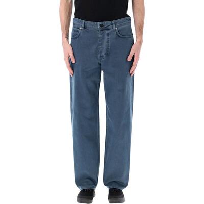 Stone Island 石头岛 男士 牛仔长裤 ISLAND 石头色宽松款牛仔裤