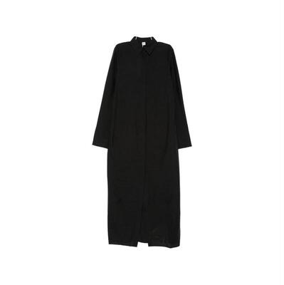 Totême 女士 SS26 中长连衣裙 TOTEME MAIN 黑色连衣裙