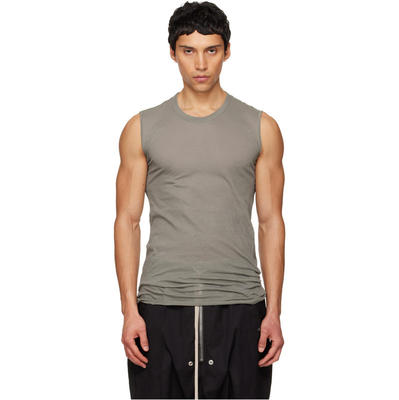 Rick Owens 瑞克·欧文斯 男士 背心 灰色 Temple Basic SL