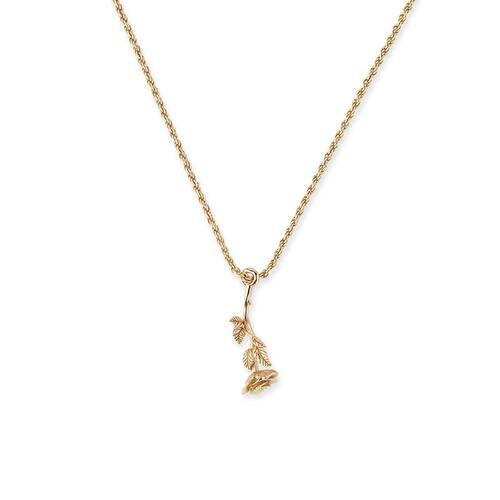 Emanuele Bicocchi 中性（成人） CO 项链/吊坠 盛开的玫瑰项链