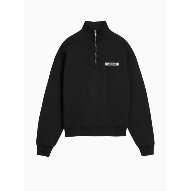 Jacquemus 雅克慕斯 男士 FW26 卫衣 GROS 粒纹领口拉链