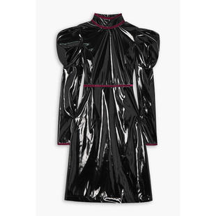 vinyl Batsheva Tate 连衣裙 天鹅绒饰边连衣裙 女士